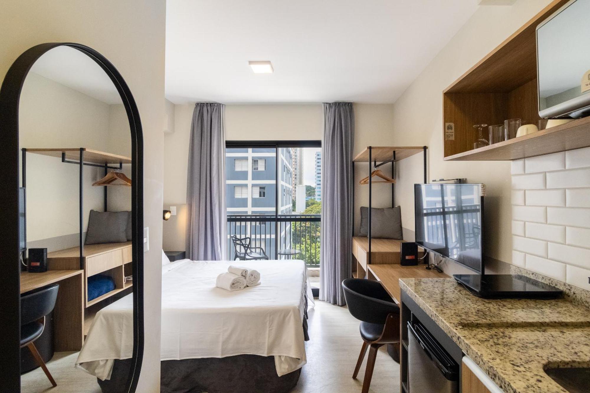 360 Brooklin Apartment เซาเปาโล ภายนอก รูปภาพ