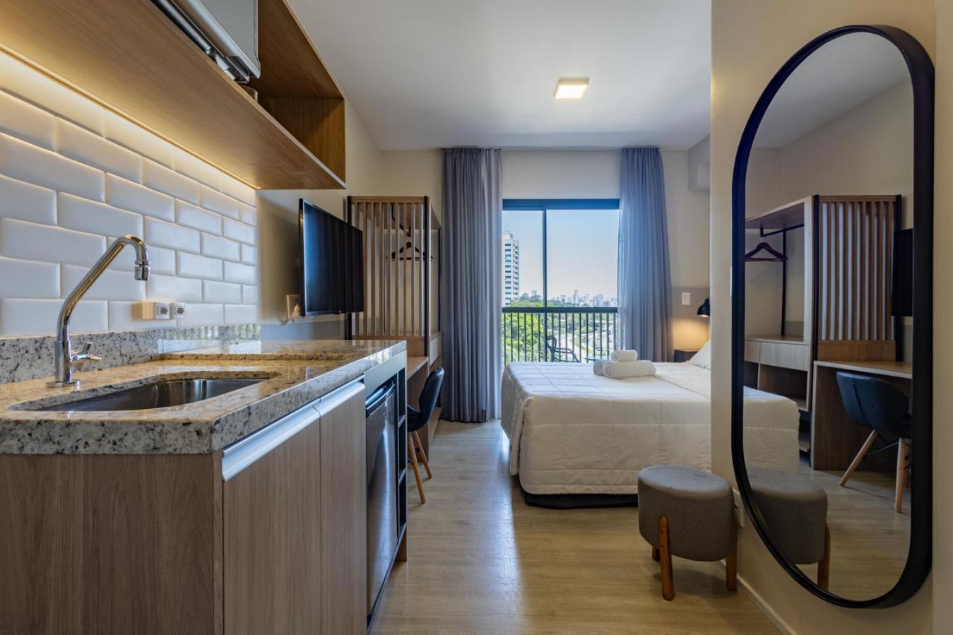 360 Brooklin Apartment เซาเปาโล ภายนอก รูปภาพ