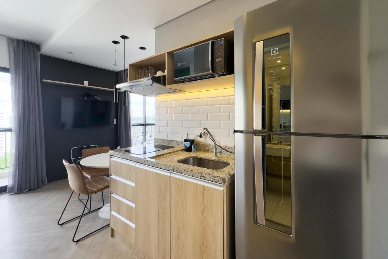360 Brooklin Apartment เซาเปาโล ภายนอก รูปภาพ